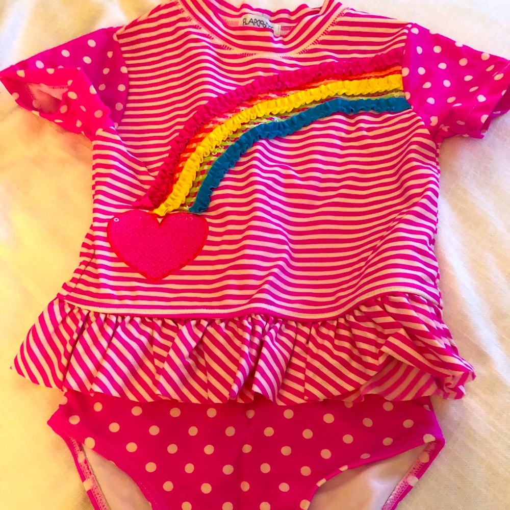 Two Piece Girls Swimsuit